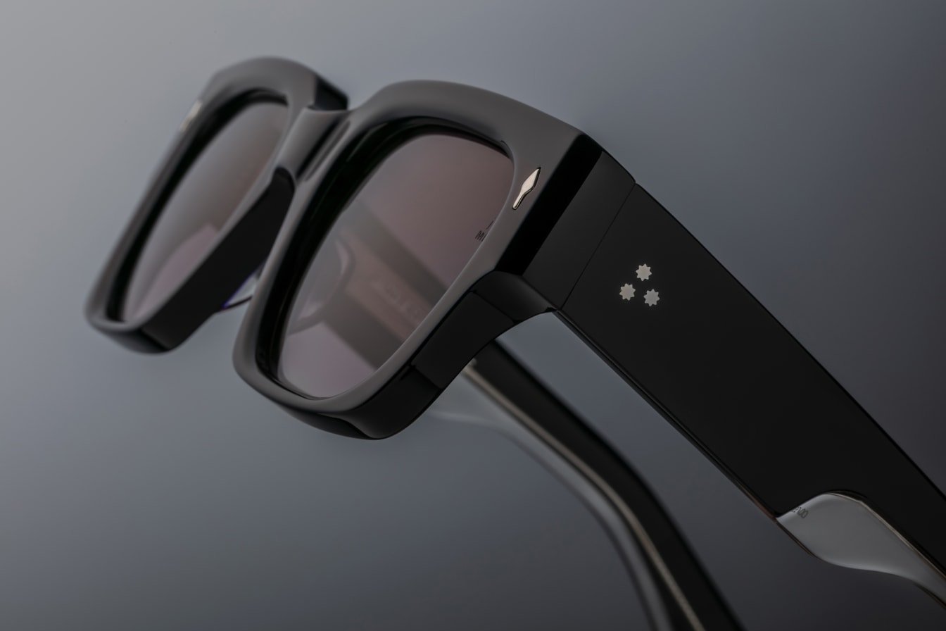 Jacques Marie Mage Enzo 8F Skye Wine Gradient sunglasses.